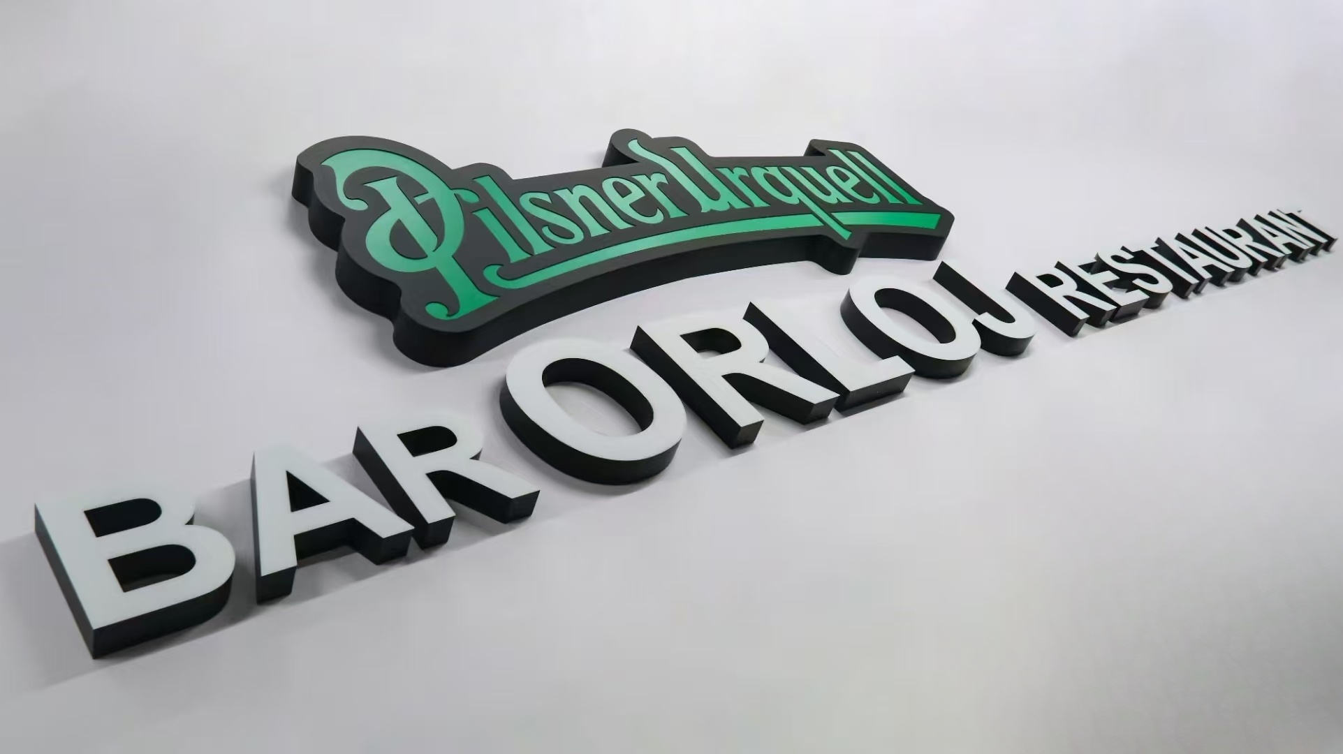 Custom Trimless 3D Front Lit Sign Letters